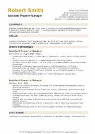 Property management assistant resume examples property management assistants manage the building community in the absence of the property managers and also provide administrative and clerical support. Assistant Property Manager Resume Samples Qwikresume
