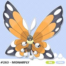 Pin By Juanac On Fakemon Pokemon Monarch Butterfly Butterfly