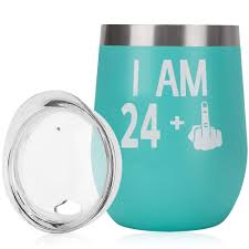 He is a difficult person because he has very few hobbies/interests. Buy Turning 25 Gift 25th Birthday Gifts For Women Men 25th Bday For Her Him 24 One Finger Funny Wine Gift Idea 12oz Insulated Stainless Steel Tumbler With Lid Anniversary Gift Idea For Him Her