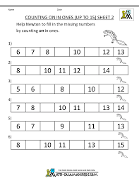 Whether it's visual exercises that teach letter and number recognition, or. Kindergarten Counting Worksheet Sequencing To 15