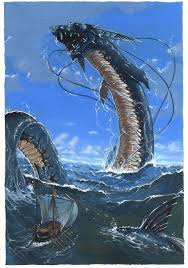 Jormungand By Https Www Deviantart Com Trishkell On Deviantart Mythological Creatures Norse Mythology Mythology