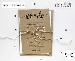 Rustic Wedding Invitation Template Wedding Invitation Template Wedding Invitations Rustic Wedding Invitation Templates Rustic Cheap Wedding Invitations Rustic
