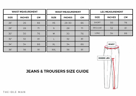 Zara Men S Jeans Size Chart The Best Style Jeans