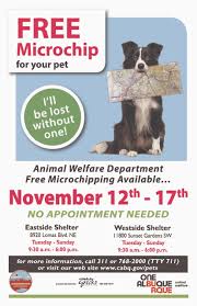 О нас говорят свободная пресса о pet911. Animal Welfare Department Is Offering Free Microchipping City Of Albuquerque