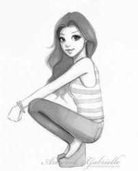 The best, and most creative drawing games are right here, on ggg! Cute Easy Cute Beautiful Drawings Of Girls Novocom Top