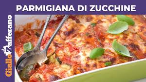 Parmigiana Di Zucchine Al Forno
