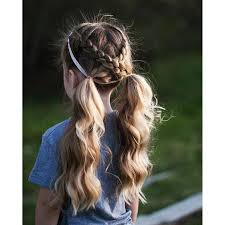 Easy Hairstyles For Schools Tutorials Sporty Hairstyles Girl Hairstyles Little Girl Hairstyles