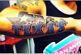 Tattoo & piercing shop in san antonio, texas. Best Texas Tattoo Ever With The San Antonio Skyline In The Back Texas Tattoos Tattoos Tattoo Designs