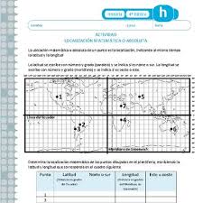 Navegacion 7.2 latitud y longitud. Definicion De Latitud Y Longitud Para Ninos Habitos De Ninos