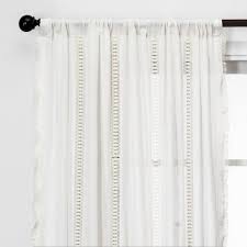 Lace Trim Light Filtering Curtain Panel Opalhouse In 2020 Panel Curtains Curtains Opalhouse