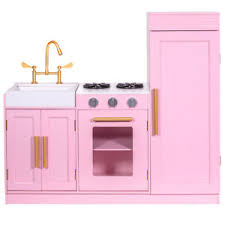 ihubdeal kids wood kitchen toy cooking