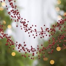 Free Shipping Shop Red Jingle Bells Garland Six Feet Of Artfully Strung Miniature Red Bells Drape The Christmas Tree Garland Rustic Christmas Tree Garland
