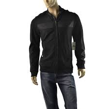 Calvin Klein Jacket Mens Woven Satin Trim Black Sweatshirt Size L Track Coat New Revival Clothing Leather Jacket Jackets
