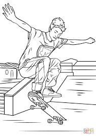 Skateboard Coloring Page Skateboarding Trick Coloring Page Free Printable Coloring Pages Entitlementtrap Com Coloring Pages Free Printable Coloring Pages Printable Coloring Pages