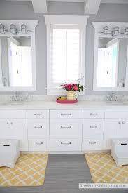My Favorite Gray Paint And All Paint Colors Throughout My House The Sunny Side Up Blog Girl Bathroom Decor Bathroom Paint Colors Gray And White Bathroom