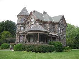 Alpena Mi Dreamed Of Buying This House When Little Victorian Exterior Victorian Style Homes Victorian Mansions