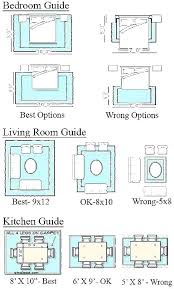 Area Rug Size Chart