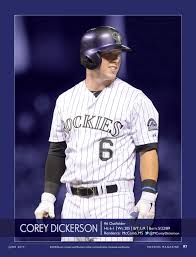 Maybe you would like to learn more about one of these? Of Corey Dickerson 6 Rockies Baseball Colorado Rockies Baseball Mlb Teams