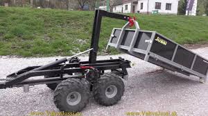 Vahva Jussi Kontejnerova Nastavba Remorque Utilitaire Remorque Basculante Remorque Quad