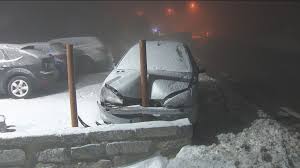 Tras las huellas de la guerra. Nieve En La Sierra Madrilena Con Temperaturas Bajo Cero
