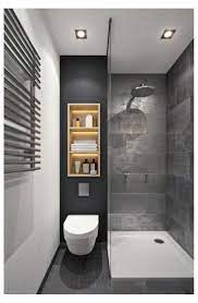 These Bathroom Storage Solutions Are Serious Game Changers Small Toilet And Shower Bathroom Interior Minimalist Small Bathrooms Bathroom Inspiration Decor