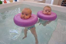 There Is Now A Spa For Babies And The Pictures Are Just Too Cute Baby Spa Baby Float Kids And Parenting