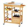 Stainless steel push handles and fully lined drawers provide a quality finish to complete the look. 1