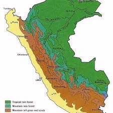 Maps Of Peru National Boundaries Topology Altitude More