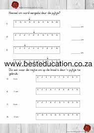 Cm Pyltjie Graad 5 Wiskunde Www Besteducation Co Za 5th Grade Math Math Workbook