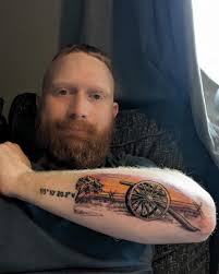 Our matching set of tattoos to honor our father is finished. Inspired by  one of my most cherished memories. Dad and I got up in the dark of night to  be in