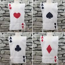 With our ideas and recommended accessories you can easily make your own alice in wonderland costume. Amazon Com Ace Of Hearts Playing Card Costume Tunic Alice In Wonderland Card Soldier Baby Toddler Kids Teen Adult Sizes Handmade Products