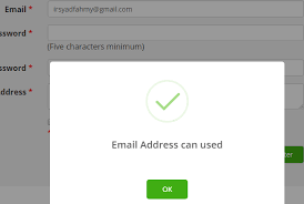 Javascript - Ajax : Check Email Availability With Php - Stack Overflow