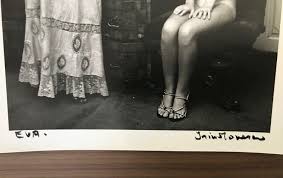 Eva Seated with Romanian Model - Irina Ionesco - Signed Art Photograph |  3832338069