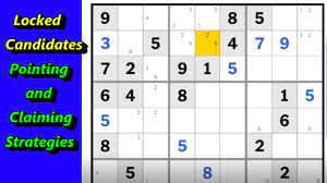 Lesson 8 Triplets A K A Triples And Hidden Triplets Explained A Sudoku Strategy You Must Know Youtube