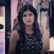 Alexandra Daddario Purple Hair Alexandra Daddario Blonde Hair