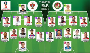 Estatísticas e previsões do h2h, gols, partidas anteriores. Portugal V Hungary As It Happened