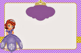 Sofia the first is an animated children's series featuring sofia a young princess on disney junior. 63 Online Sofia The First Invitation Blank Template Now By Sofia The First Invitation Blank Template Cards Design Templates