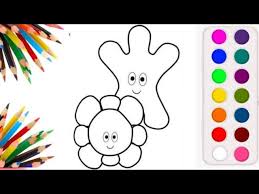 Color often has an important part in domestic animals. Drawing And Colouring Haahoos L In The Night Garden Coloring Pages L For Kids L Rainbow Art L Youtube