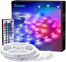 Amazon Com Govee Led Strip Lights 2 Rolls Of 32 8 Feet Remote Control For Bedroom Ceiling Kitchen Rgb Home Improvement