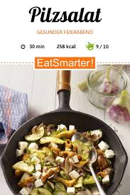 Pilzsalat Mit Knoblauch Zucchini Und Feta Rezept Lebensmittel Essen Leichte Sommersalate Pilzsalat