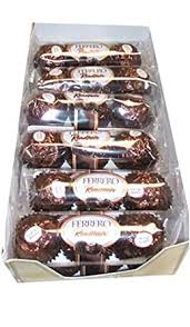 A whole hazelnut surrounded by. Amazon Com Ferrero Rondnoir Dark Chocolate Rocher 3 Piece Sleeves Pack Of 12 Chocolate Assortments And Samplers Grocery Gourmet Food