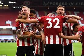 Manchester city brighton & hove albion vs. Sheffield United 3 1 Tottenham Jose Mourinho S Side Dealt Huge Blow To Champions League Hopes Daily Mail Online