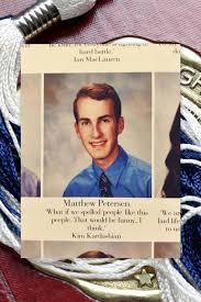 This Twin Stood In For His Brother S Year Book Pic And People Think It S Hilarious Yearbook Quotes Funny Girl Quotes Hilarious