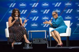 Obama shared some updated answers, which appear below on oprahmag.com. Despite Her Successes Michelle Obama Is Still Becoming Datebook