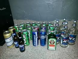 Image result for pile of empty beer bottles