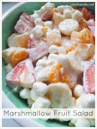 Marshmallow Fruit Salad Fruit Salad With Marshmallows Fruit Salad Recipes Food