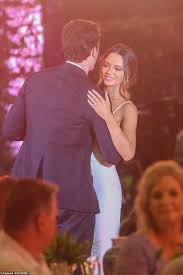 The two met at a party for the the look of the wedding was traditional hawaiian chic, and keleigh and miles worked with christie. Miles Teller Kisses Bride Keleigh Sperry As They Share First Dance During Romantic Hawaiian Wedding Daily Mail Online