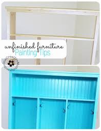 Painting Tips For Unfinished Furniture Onecreativemommy Com Unfinished Furniture Furniture Painting Tips Bare Wood Furniture