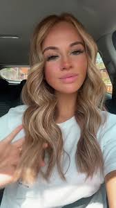 Blonde Balayage Ginger Hair