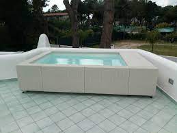 Piscine da terrazzo, come rilassarsi e divertirsi comodamente in casa! Piscine Da Terrazzo Piccole E Leggere Techno Pool